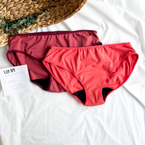 2 culottes menstruelles - XL - Fin de lot - Lot 89 - Marie fil