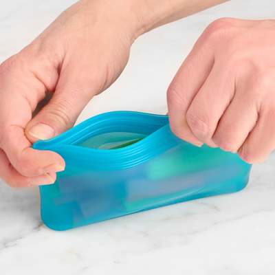 2 Eco Sacs En Silicone pour collations - Marie fil