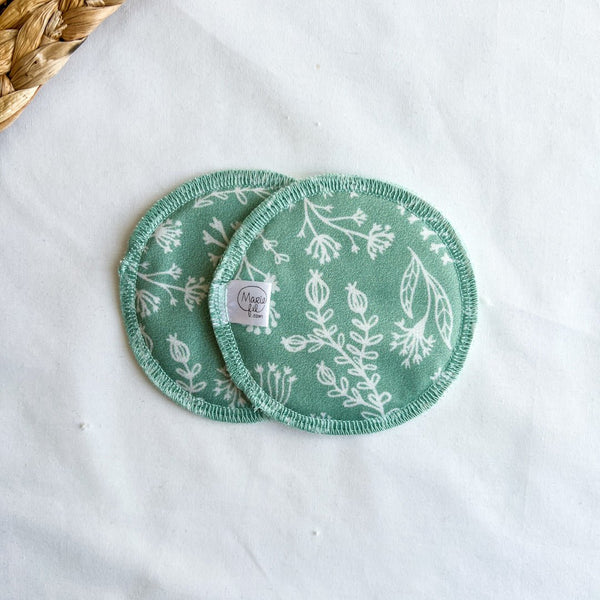 6 Coussinets d'allaitement lavables - Marie fil