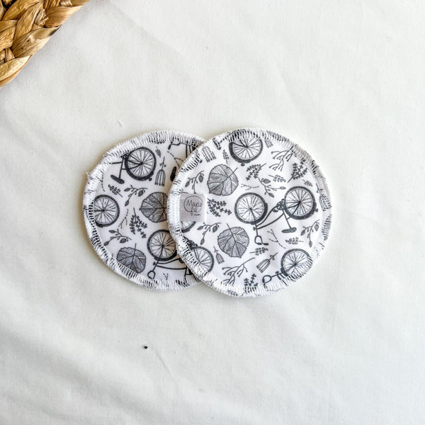 6 Coussinets d'allaitement lavables - Marie fil