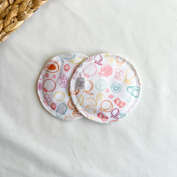 6 Coussinets d'allaitement lavables - Marie fil