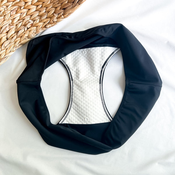 Maillot de bain menstruel - intérieur blanc