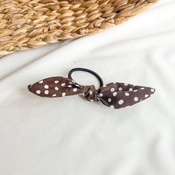 Élastique à cheveux avec grande boucle - Grand format