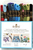Kit fil broderie DMC couleurs populaires