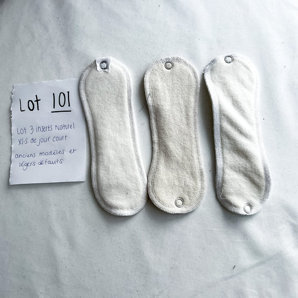 Lot 101 - Défaut - Insert de jour court - Grandeur XS-S