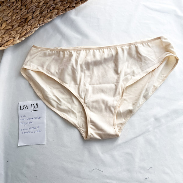 Lot 128 - Défauts - 1 Culotte non menstruelle - 2XL
