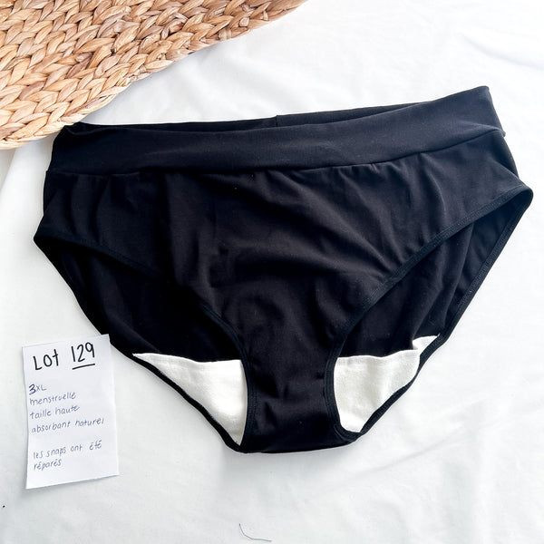 Lot 129 - Défauts - 1 Culotte menstruelle - 3XL