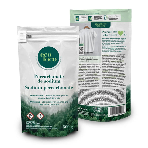 Percarbonate de soude pour blanchir naturellement