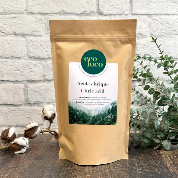 Acide citrique naturel pour détartrer - Marie fil
