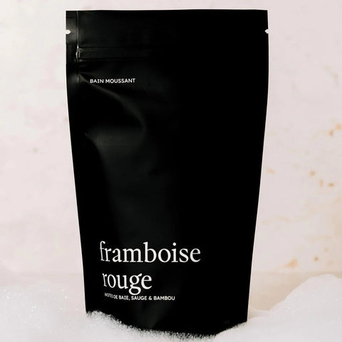 Bain moussant - Framboise rouge - Marie fil