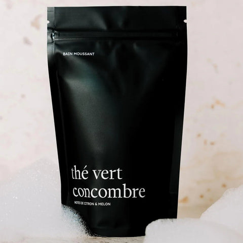 Bain moussant - Thé vert concombre - Marie fil