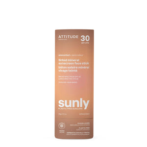 Bâton solaire minéral visage teinté FPS 30 Sunly - Marie fil