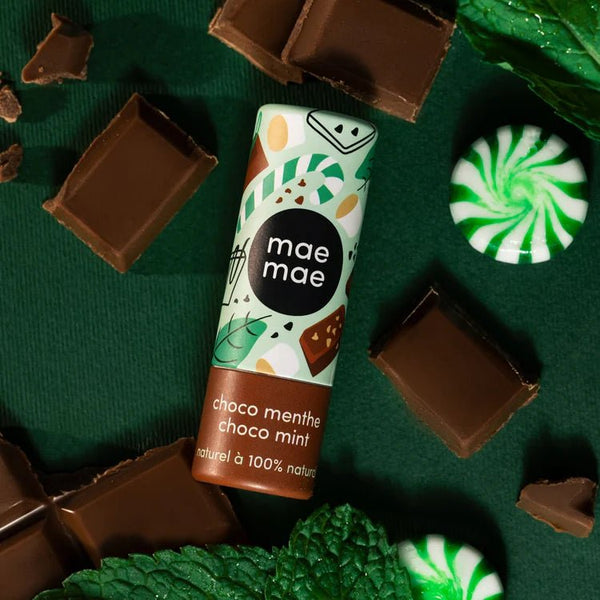 Baume à lèvres naturel Choco menthe - Marie fil