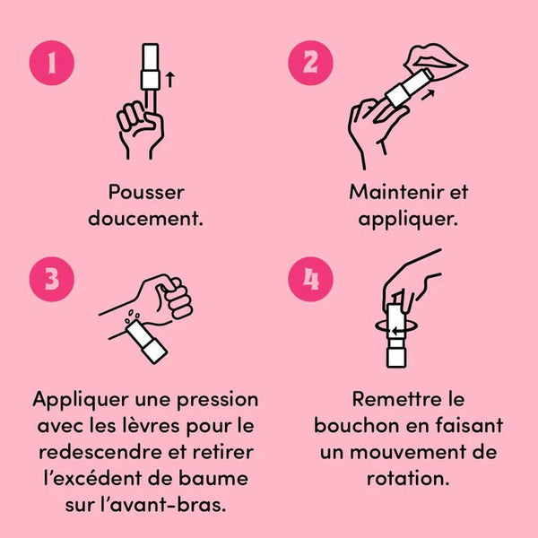 Baume à lèvres naturel Tarte à la citrouille - Marie fil