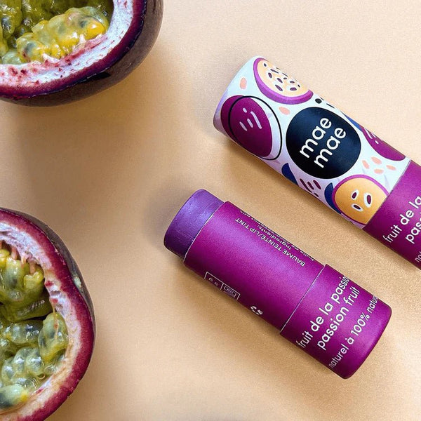 Baume à lèvres teinté naturel fruit de la passion - Marie fil