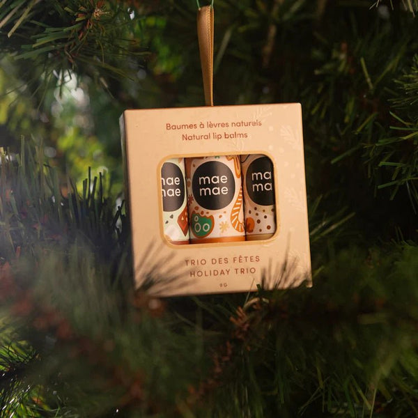 Baume à lèvres trio des fêtes - Marie fil