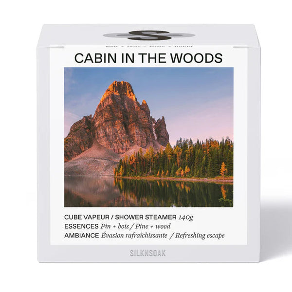 Bombe de douche pin et bois