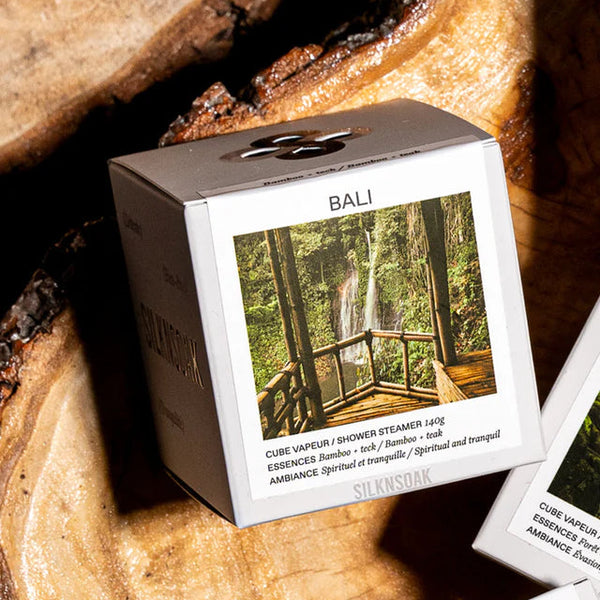 Bombe de douche bambou et tech