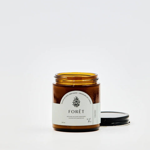 Bougie forêt - conifères - Marie fil
