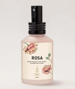 Brume tonique hydratante à l'eau de rose Tanit - Hydrolat - Marie fil