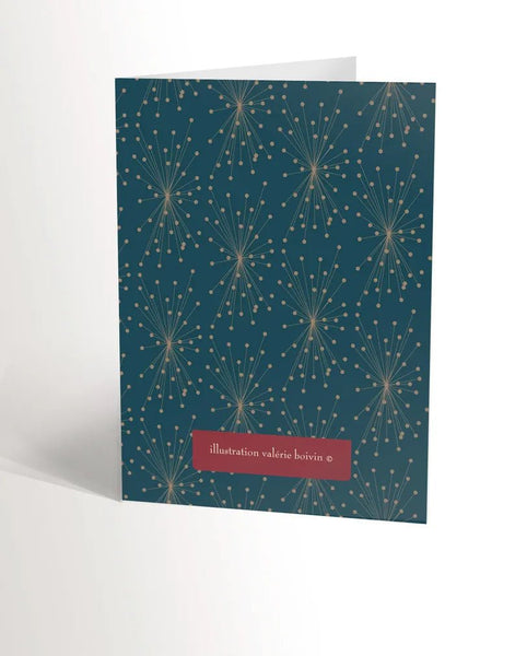 Carte de souhait cadeau très lourd - Valérie Boivin Illustrations - Marie fil