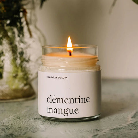 Chandelle de soya - Clémentine mangue - Marie fil