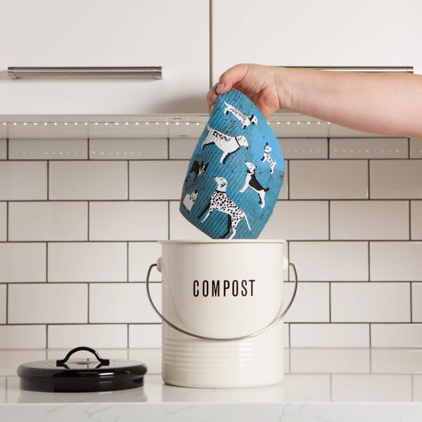 Chiffon suédois chien - Marie fil