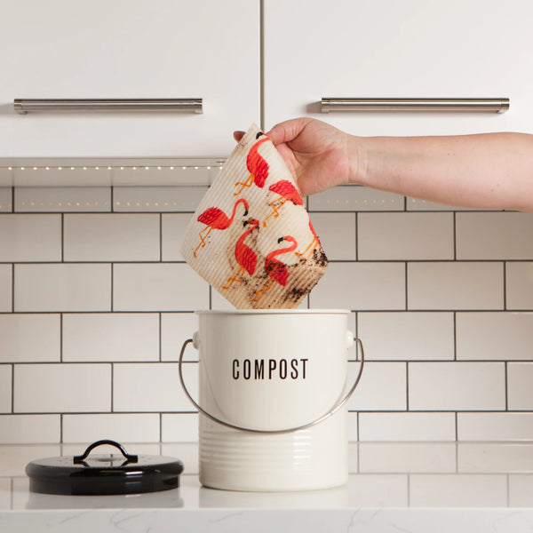 Chiffon suédois flamand rose - Marie fil