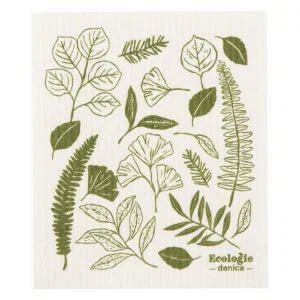 Chiffon suédois fougère et fronde - Marie fil
