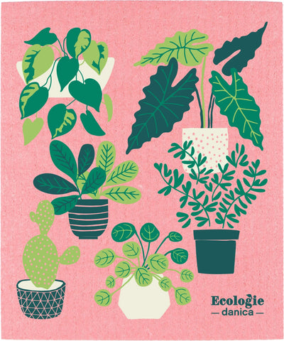 Chiffon suédois plantes - Marie fil