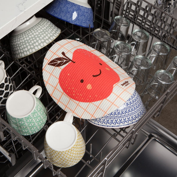 Chiffon suédois rond pomme - Marie fil