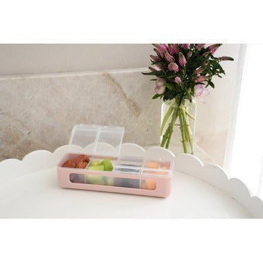 Contenant à collation à 4 compartiments - Marie fil