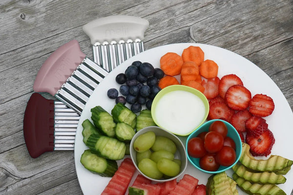 Couteau à lame ondulée crinkle (paquet de 3) - Marie fil