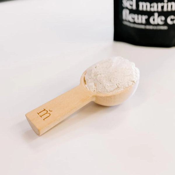 Cuillère en bois pour bain moussant - Marie fil