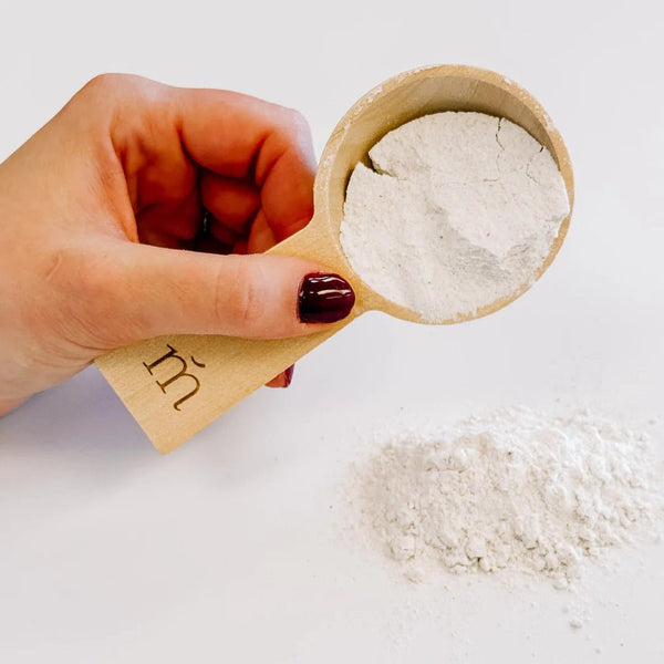 Cuillère en bois pour bain moussant - Marie fil