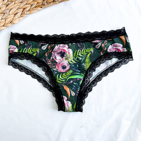 Culotte brésilienne menstruelle - Absorbant polyester - LA CULOTTE PERSONNALISÉE - Marie fil