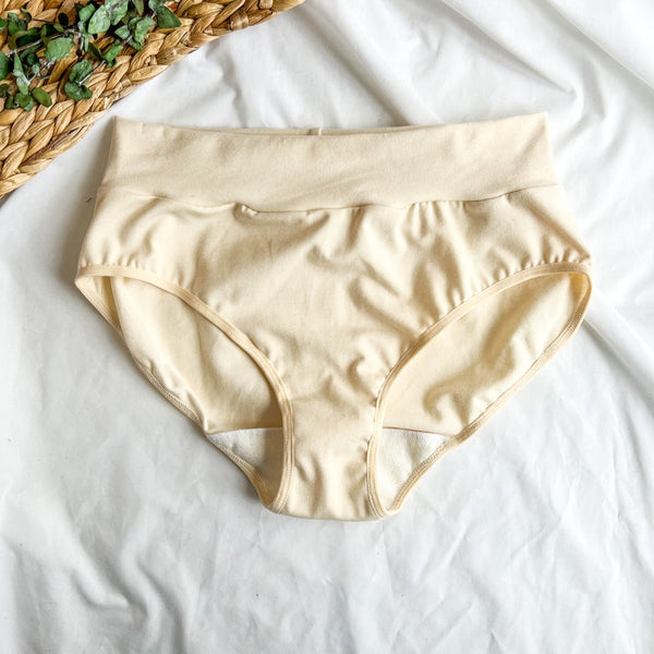 Culotte Menstruelle Classique Haute Naturel - Marie fil