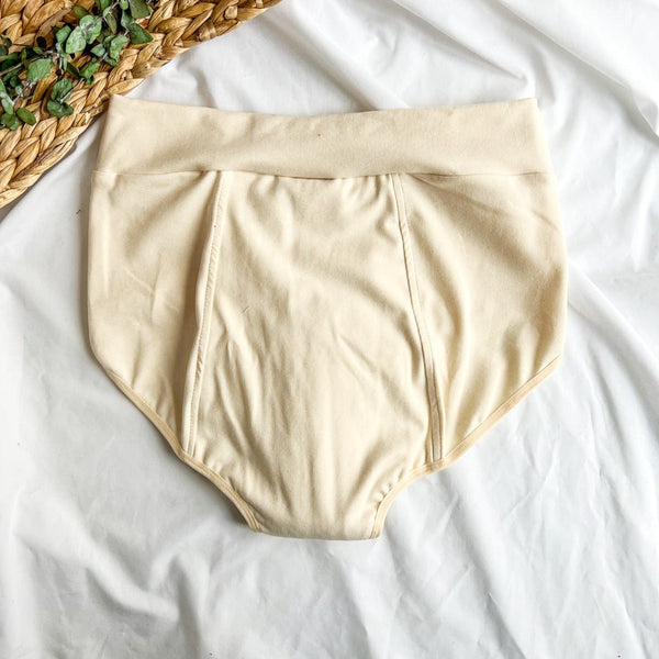 Culotte Menstruelle de Nuit Naturelle - Marie fil