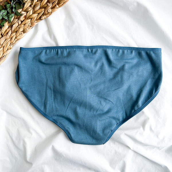 Culotte Menstruelle Provincial blue - Marie fil