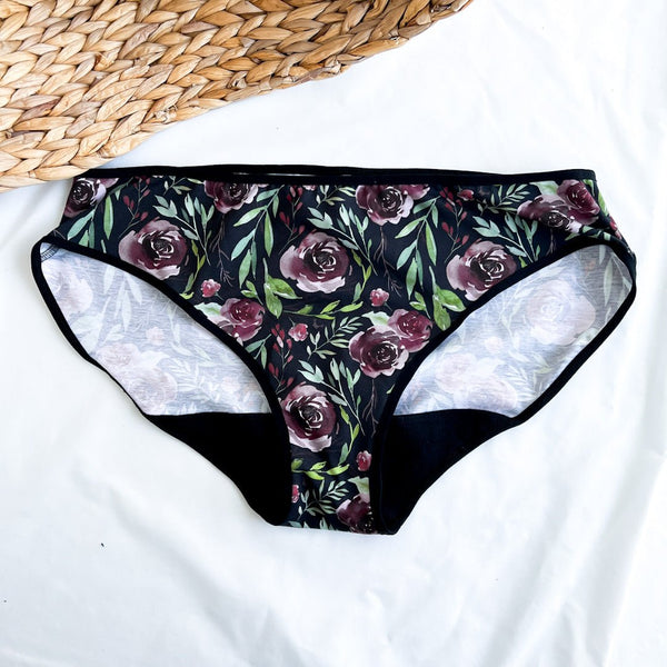 Culotte menstruelle Régulière - Absorbant naturel - LA CULOTTE PERSONNALISÉE - Marie fil