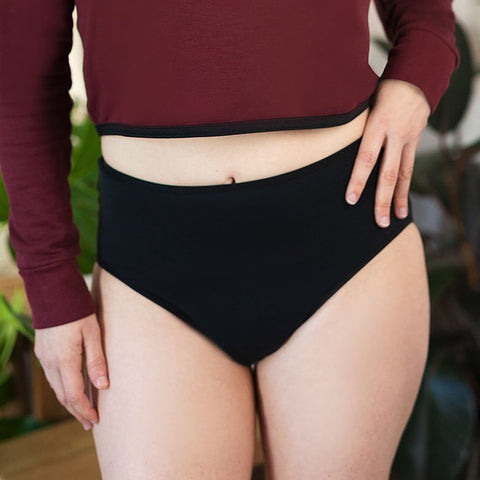 Culotte Menstruelle Taille Haute + - Marie fil