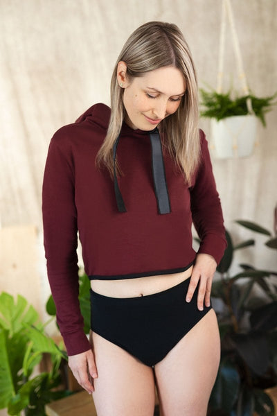 Culotte Menstruelle Taille Haute + - Marie fil