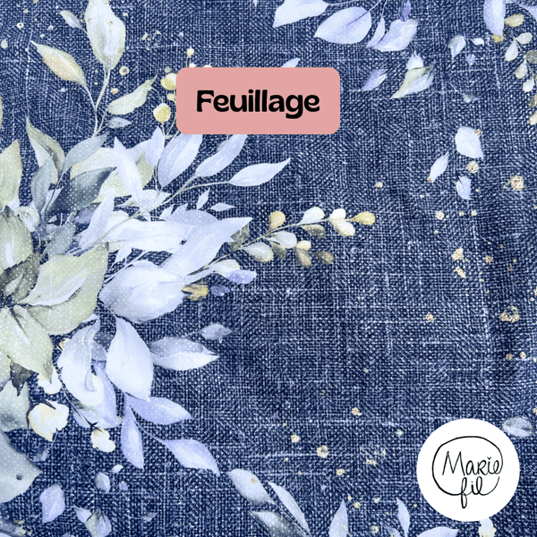 Culotte menstruelle Taille haute - LA CULOTTE PERSONNALISÉE - Marie fil