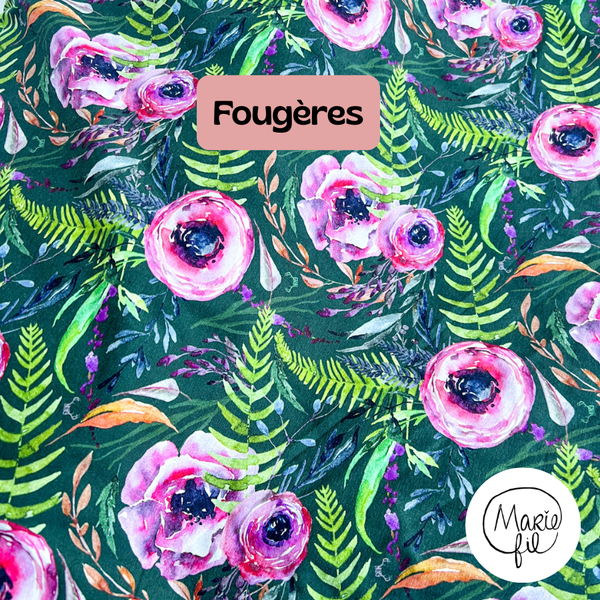 Culotte menstruelle Taille haute - LA CULOTTE PERSONNALISÉE - Marie fil