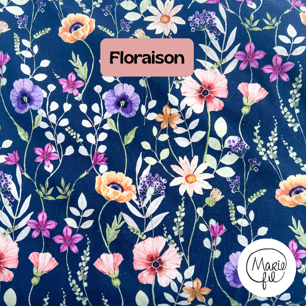 Culotte menstruelle Taille haute - LA CULOTTE PERSONNALISÉE - Marie fil