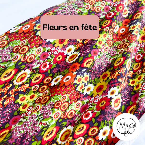 Culotte menstruelle Taille haute - LA CULOTTE PERSONNALISÉE - Marie fil