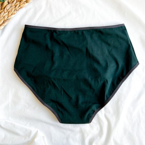 Culotte Menstruelle Taille Haute + Pine grove - Marie fil