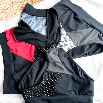 Culotte Menstruelle Taille haute Zéro Déchet - Marie fil