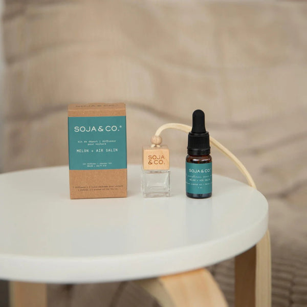 Diffuseur voiture - Melon + Air salin - Marie fil