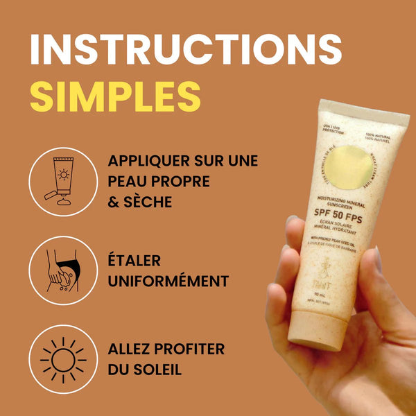 Écran solaire écologique Tanit - Marie fil